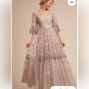 BHLDN Climbing Blossom Bridal Gown - never worn